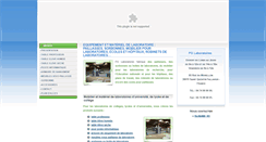 Desktop Screenshot of fglaboratoires.fr