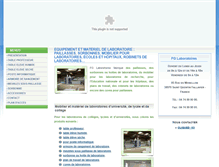 Tablet Screenshot of fglaboratoires.fr
